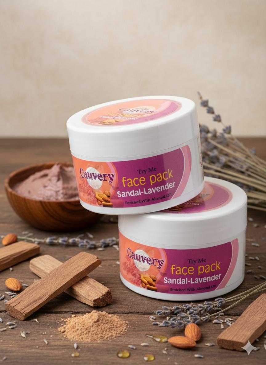 Sandal Lavender Face Pack