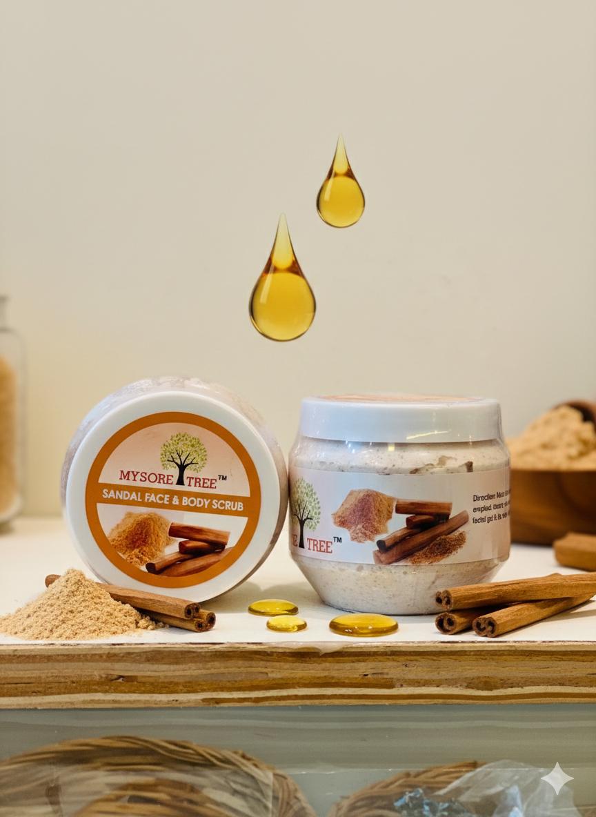 Sandal Face & Body Scrub