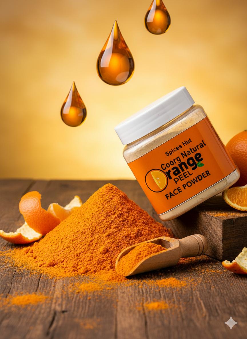 Orange Peel Face Powder