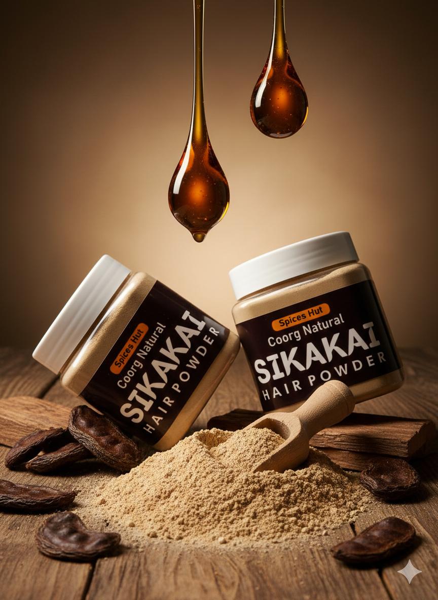 Sikakai Hair Powder